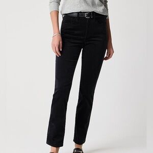 J. Crew Corduroy full-length essential straight pant, Size 28